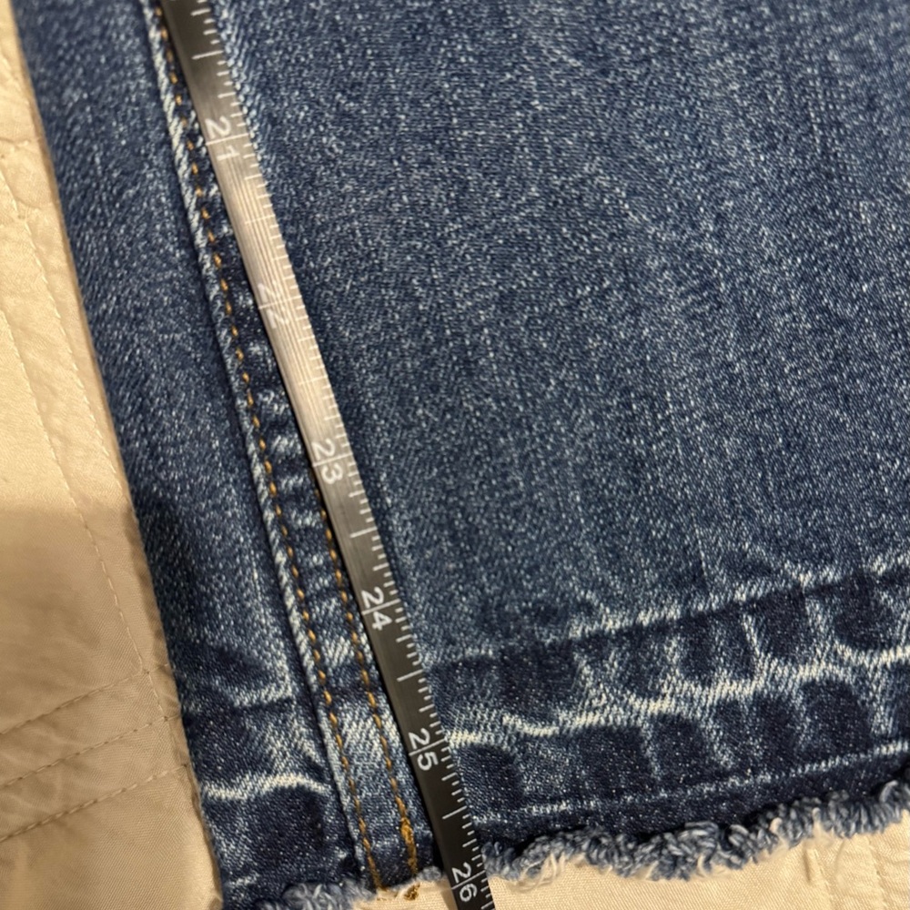 ❤️Free People Dark Wash Wide Leg Jeans-Great condition! - Picture 5 of 7
